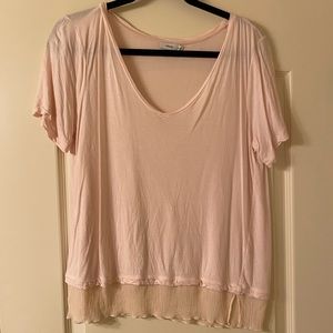 Vince pink top